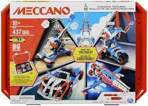 Bandai Meccano maletín de construcción 5 en 1
