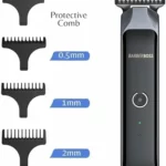 BarberBoss recortadora de barba inalámbrica con pantalla LCD