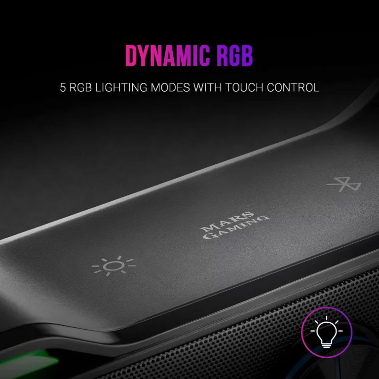 Barra de sonido gaming Mars Gaming MSBX 10W RGB