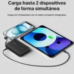 Batería externa Belkin BoostCharge 10000 mAh con cable USB-C