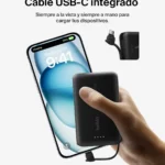 Batería externa Belkin BoostCharge 10000 mAh con cable USB-C