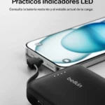 Batería externa Belkin BoostCharge 10000 mAh con cable USB-C