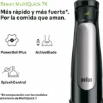 Batidora de mano Braun MultiQuick 7 de 1000 W con picadora