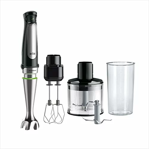 Batidora de mano Braun MultiQuick 7 de 1000 W con picadora