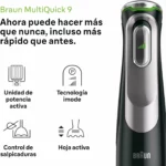 Batidora de mano Braun MultiQuick 9 con jarra