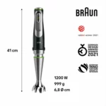 Batidora de mano Braun MultiQuick 9 con jarra