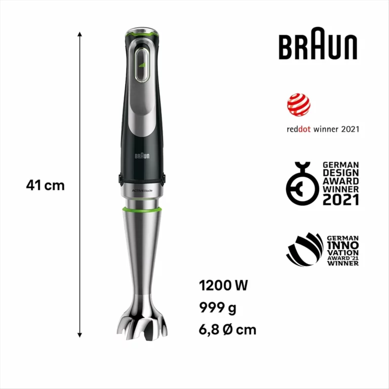 Batidora de mano Braun MultiQuick 9 con jarra