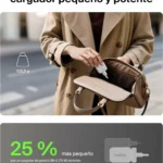 Belkin BoostCharge Pro cargador USB-C GaN 70 W de 3 puertos