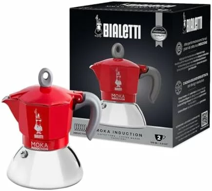 Bialetti Moka Induction de inducción para 2 tazas