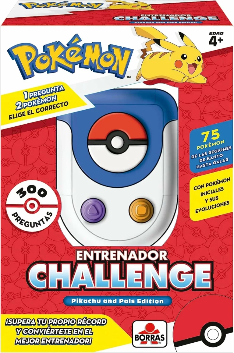 Borras Pokémon Entrenador Challenge juego electrónico