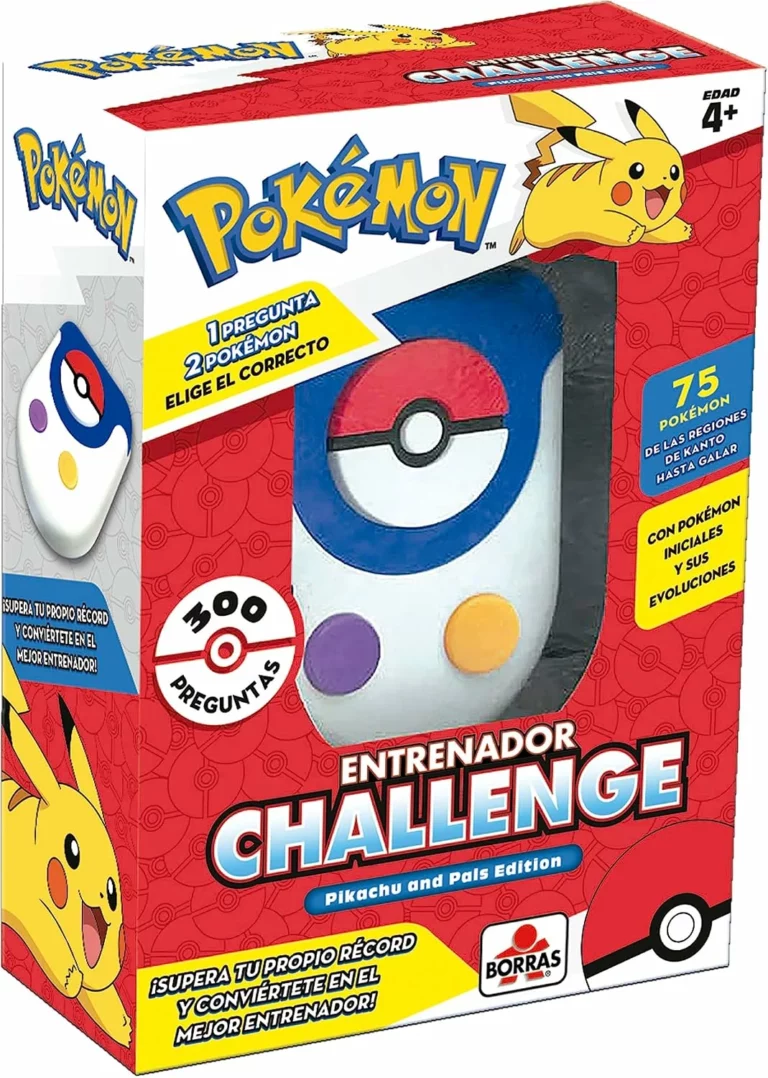 Borras Pokémon Entrenador Challenge juego electrónico