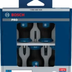Bosch Set de destornilladores cortos PRO PH/SL, 5 unidades