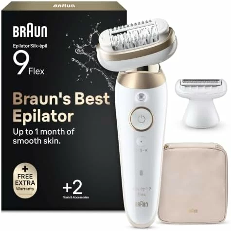 Braun Silk·épil 9 Flex SkinSpa 9-042 depiladora eléctrica mujer