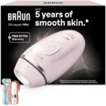 Braun Silk·expert Mini PL1112, depiladora de luz pulsada rosa