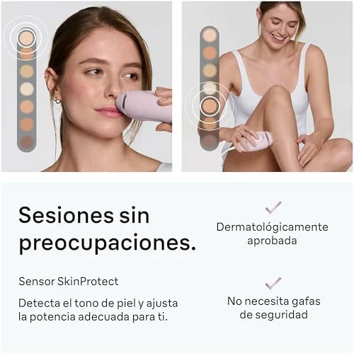 Braun Silk·expert Mini PL1112, depiladora de luz pulsada rosa