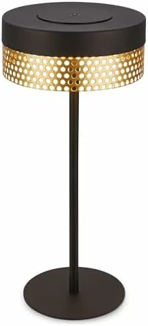 BRILONER lámpara de mesa LED sin cable IP44 táctil regulable