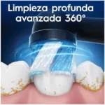 Cabezales de recambio Oral-B iO Ultimate Clean negros, pack de 8