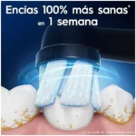 Cabezales Oral-B iO Gentle Care negros, pack de 8