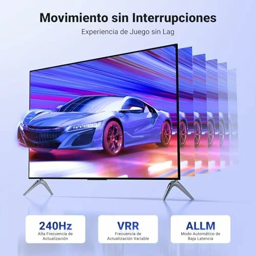 Cable HDMI 2.1 UGREEN 8K 48Gbps de 2 metros