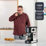 Cafetera espresso Black+Decker BXCO1350E de 20 bares