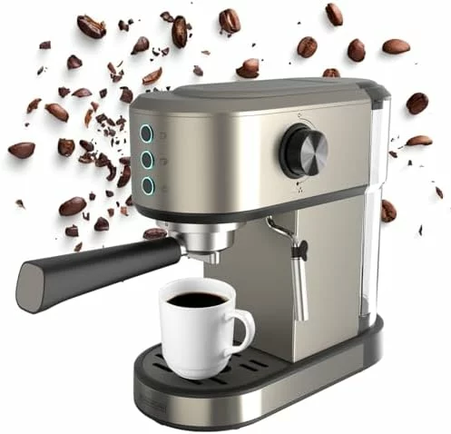 Cafetera espresso Black+Decker BXCO1350E de 20 bares