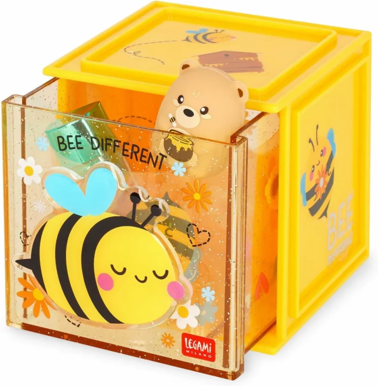 Caja de escritorio modular Legami Cutie Cubes Bee