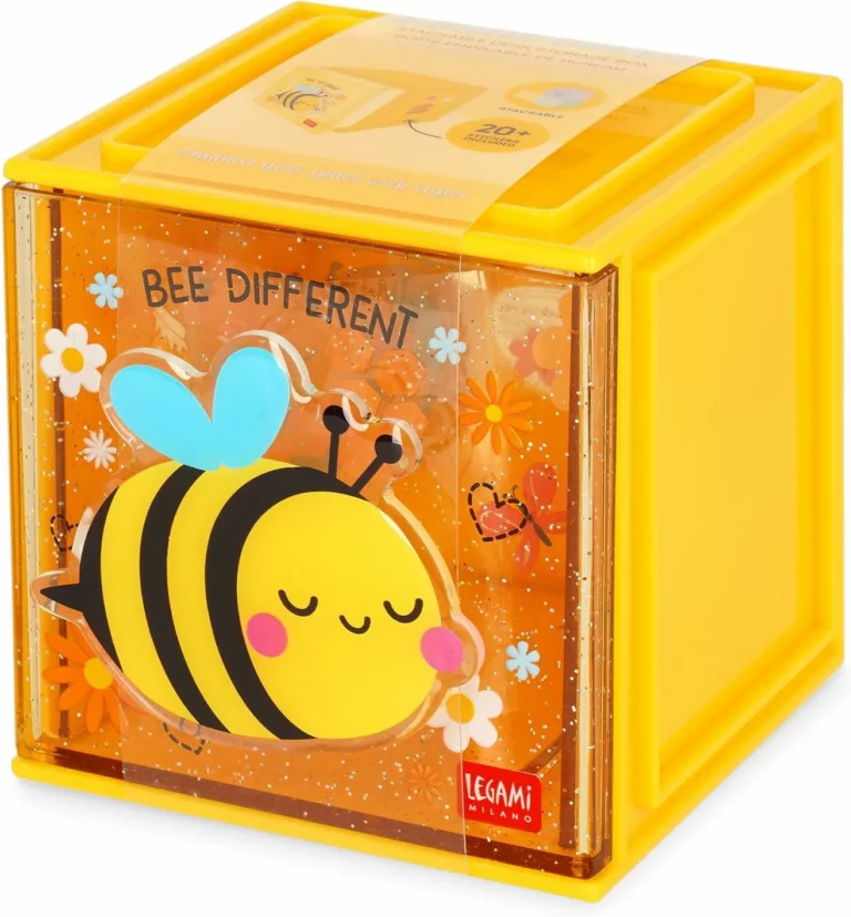 Caja de escritorio modular Legami Cutie Cubes Bee