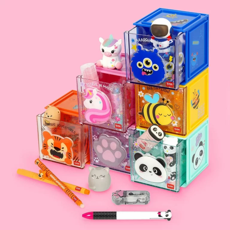 Caja de escritorio modular Legami Cutie Cubes Bee
