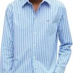 Camisa Tommy Hilfiger Flex Poplin Seasonal Stripe para hombre