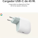 Cargador USB-C Google 45 W de carga rápida