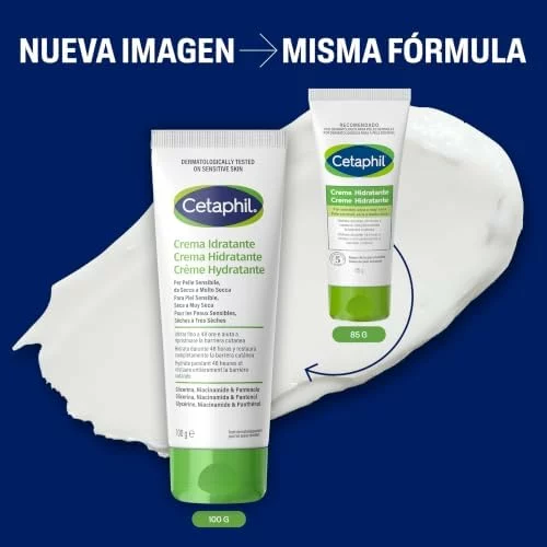Cetaphil crema hidratante facial y corporal 100 g