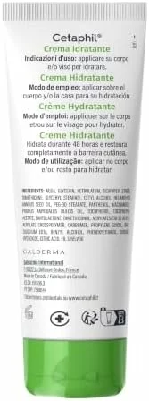 Cetaphil crema hidratante facial y corporal 100 g