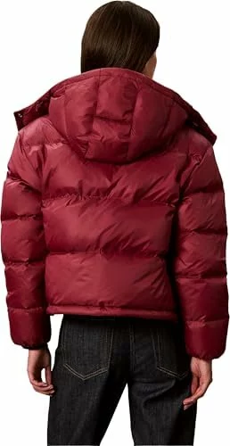 Chaqueta acolchada Calvin Klein Essential Mw roja para mujer LV047H500G