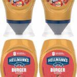 Hellmann's Salsa Burger pack 4 x 250 ml