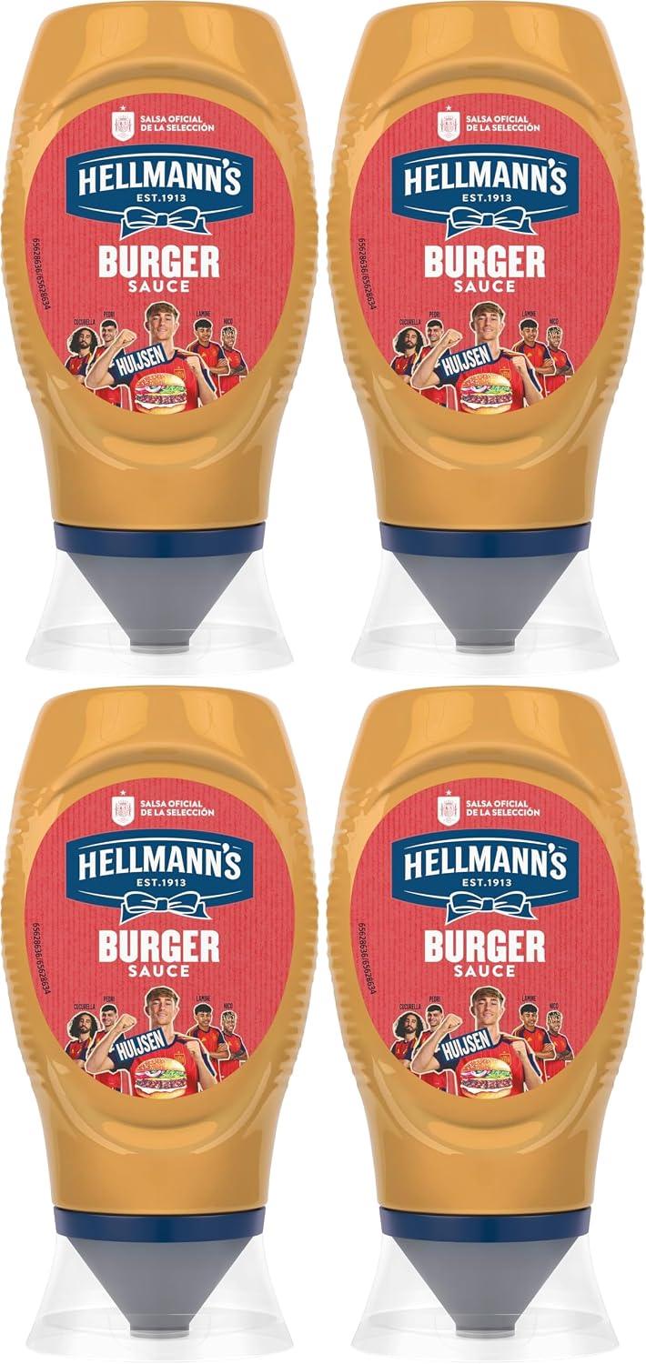 Hellmann’s Salsa Burger pack 4 x 250 ml