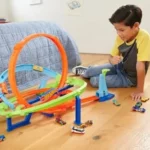 Circuito Hot Wheels Action Desafío Vueltas de Ciclón con coche