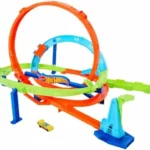 Circuito Hot Wheels Action Desafío Vueltas de Ciclón con coche
