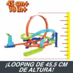 Circuito Hot Wheels Action Desafío Vueltas de Ciclón con coche