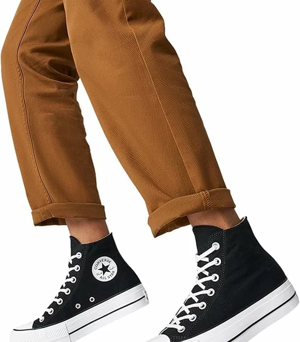 Converse Chuck Taylor All Star Lift Hi zapatillas de mujer negras