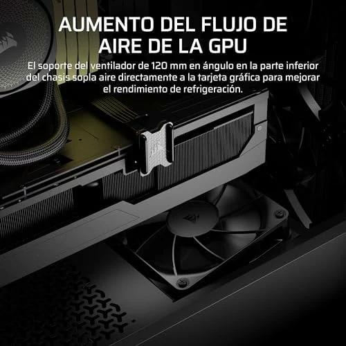 Corsair 3200D RS caja semitorre para PC negra