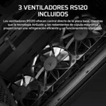 Corsair 3200D RS caja semitorre para PC negra