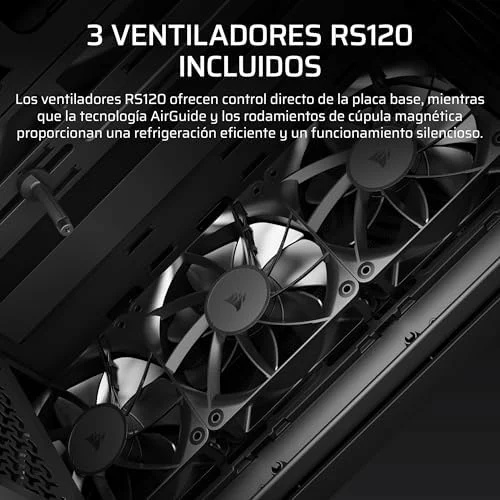Corsair 3200D RS caja semitorre para PC negra
