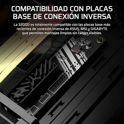 Corsair 3200D RS caja semitorre para PC negra