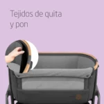 Cuna colecho Maxi-Cosi Iora Essential Graphite