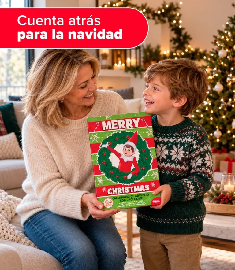 Dekora Calendario de Adviento de Chocolate para Niños Elfo Travieso 50 g