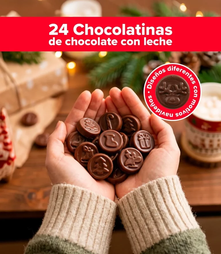 Dekora Calendario de Adviento de Chocolate para Niños Elfo Travieso 50 g