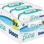 Dodot Aqua Pure toallitas bebé 9 paquetes, 432 unidades