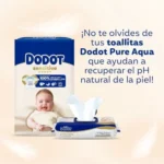Dodot Sensitive Talla 1, pack 224 pañales con 40 toallitas