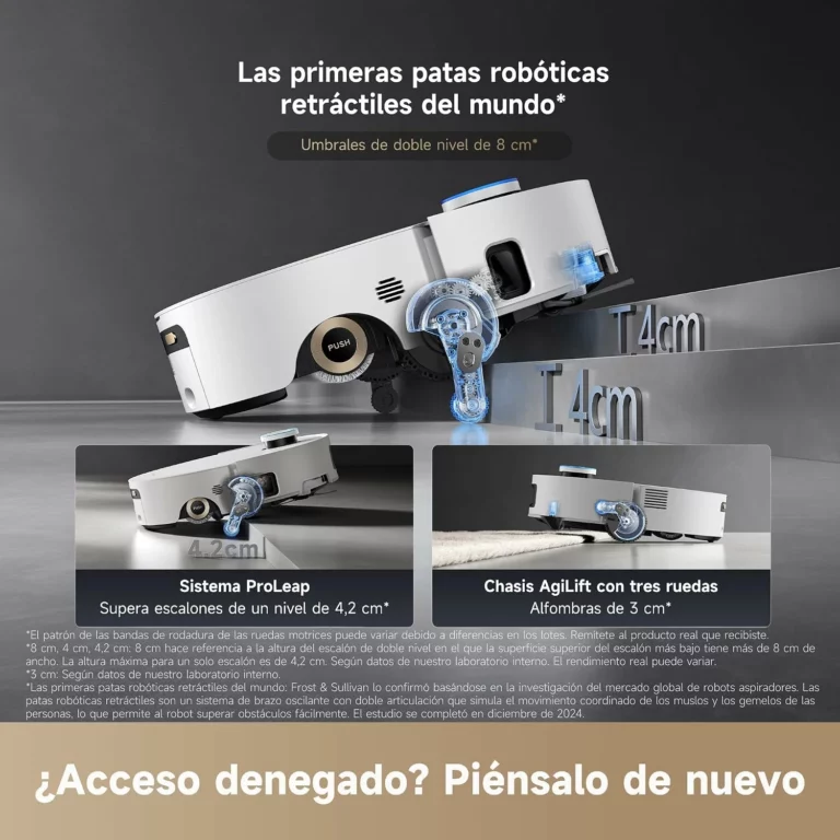 Dreame Aqua10 Ultra Roller Complete robot aspirador y friegasuelos