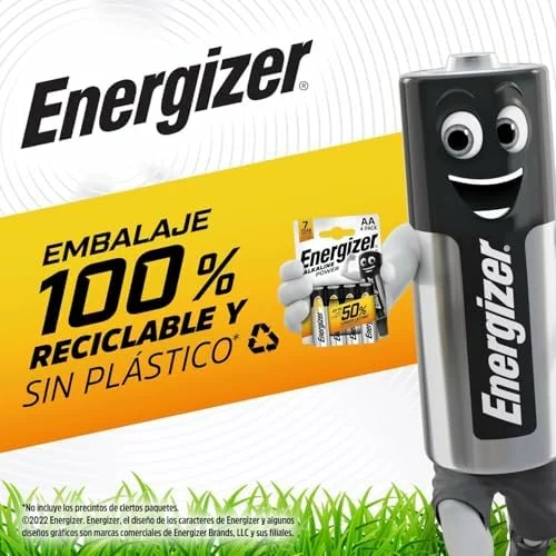 Energizer Alkaline Power Pilas AA + AAA (Paquete de 48) – 24AA y 24AAA